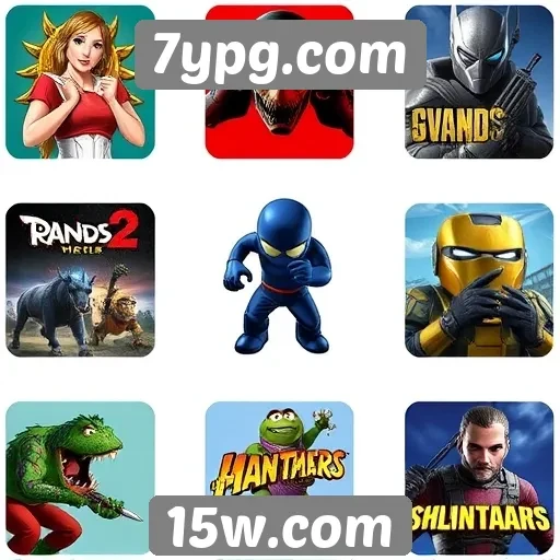 Comparativo de jogos populares no 7ypg.com